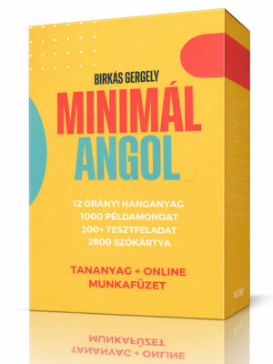 Minimál Angol - Digitális tananyag online munkafüzettel